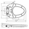 KOHLER C3-030 MANUAL BIDET SEAT 98804K-0