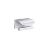 KOHLER AVID TOILET TISSUE HOLDER WITH COVER 97503T-CP POLISHED CHROME