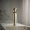 KOHLER PARALLEL TALL LAVATORY FAUCET 23475T-4-AF FRENCH GOLD