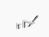 KOHLER PARALLEL 3H DIRECT MOUNT BATH FAUCET WITH HANDSHOWER 23488T-4-CP POLISHED CHROME