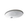 KOHLER CAXTON 19" OVAL UNDERCOUNTER LAVATORY 2211ID-0