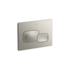 KOHLER PEBBLE PNEUMATIC IN-WALL TANK FACEPLATE 20341T-PNE-BN BRUSHED NICKEL