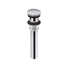 KOHLER CLICK DRAIN W/STOPPER UNDER ESINGLE CONTROLUTCHEON (RETAIL PACK) R7120T-CP POLISHED CHROME
