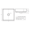 KOHLER MICA SQUARE VESSEL GOLDEN 77674T-PD2-0