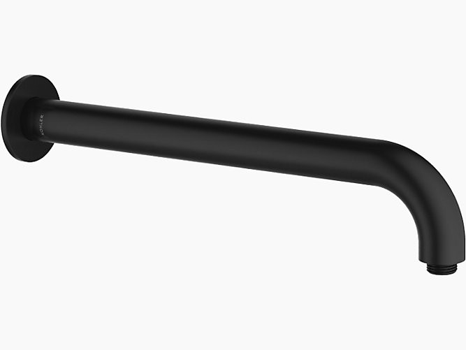 KOHLER SHOWERING WALL MOUNT SHOWER ARM, 15" K15396TBBL/ KOHLER SHOWER Kohler Indonesia