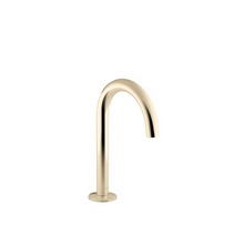 KOHLER COMPONENTS LAVATORY SPOUT (W/O HANDLES) WITH CLICK DRAIN - TUBE 77967T-AF FRENCH GOLD