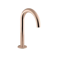 KOHLER COMPONENTS LAVATORY SPOUT (W/O HANDLES) WITH CLICK DRAIN - TUBE 77967T-RGD ROSE GOLD