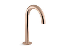 KOHLER COMPONENTS LAVATORY SPOUT (W/O HANDLES) WITH CLICK DRAIN - TUBE 77967T-RGD ROSE GOLD