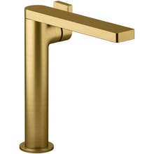 KOHLER COMPOSED TALL LAVATORY FAUCET - SIDE LEVER HANDLE 73168T-4-2MB BRUSHED MODERNE BRASS