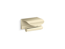 KOHLER AVID TOILET TISSUE HOLDER WITH COVER 97503T-AF FRENCH GOLD