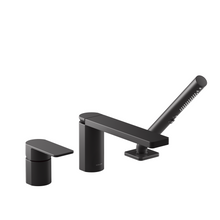 KOHLER PARALLEL 3H DIRECT MOUNT BATH FAUCET WITH HANDSHOWER 23488T-4-BL MATTE BLACK