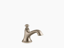 KOHLER ARTIFACTS 8" WIDESPREAD LAVATORY SPOUT - BELL (HANDLES TO ORDER SEPARATELY) 72759T-BV BRUSHED BRONZE KOHLER ARTIFACTS 8" WIDESPREAD LAVATORY SPOUT - BELL (HANDLES TO ORDER SEPARATELY) 72759T-BV BRUSHED BRONZE