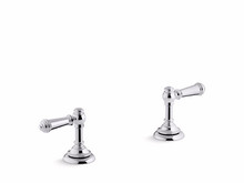 KOHLER ARTIFACTS WIDESPREAD HANDLES - LEVER  98068T-4-CP POLISHED CHROME KOHLER ARTIFACTS WIDESPREAD HANDLES - LEVER  98068T-4-CP POLISHED CHROME