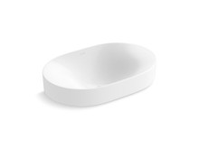KOHLER CHALICE SLEEK VESSEL W/O DECK 31701T-0