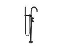 KOHLER COMPONENTS FREESTANDING BATH FAUCET-LEVER 77984T-4-BL MATTE BLACK KOHLER COMPONENTS FREESTANDING BATH FAUCET-LEVER 77984T-4-BL MATTE BLACK