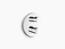 KOHLER MODULO RECESSED THERMOSTATIC B/S TRIM & VALVE-ORGANIC 99727T-9-BV BRUSHED BRONZE KOHLER MODULO RECESSED THERMOSTATIC B/S TRIM & VALVE-ORGANIC 99727T-9-BV BRUSHED BRONZE