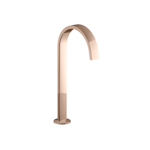 KOHLER COMPONENTS TALL LAVATORY SPOUT (W/O HANDLES) WITH CLICK DRAIN - RIBBON 77966T-RGD ROSE GOLD