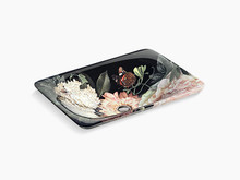 KOHLER DUTCHMASTER BLUSH FLORAL RECTANGLE LAVATORY 30334-DM-1-0 KOHLER DUTCHMASTER BLUSH FLORAL RECTANGLE LAVATORY 30334-DM-1-0