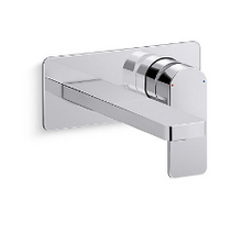 KOHLER PARALLEL SINGLE HDL WALL MOUNT LAVATORY FAUCET W/O VALVE 22567T-B4-CP POLISHED CHROME KOHLER PARALLEL SINGLE HDL WALL MOUNT LAVATORY FAUCET W/O VALVE 22567T-B4-CP POLISHED CHROME