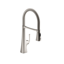 KOHLER GRAZE SEMI-PRO KITCHEN FAUCET 22061T-4-VS VIBRANT STAINLESS STEEL