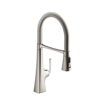 KOHLER GRAZE SEMI-PRO KITCHEN FAUCET 22061T-4-VS VIBRANT STAINLESS STEEL