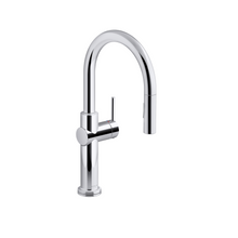 KOHLER CRUE PULL DOWN KITCHEN FAUCET  22972T-4-CP POLISHED CHROME