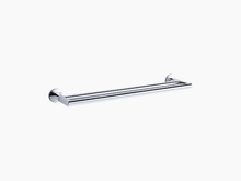 COMPONENTS 24 DOUBLE TOWEL BAR 78375T-TT VIBRANT TITANIUM COMPONENTS 24 DOUBLE TOWEL BAR 78375T-TT VIBRANT TITANIUM