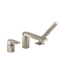 KOHLER PARALLEL 3H DIRECT MOUNT BATH FAUCET WITH HANDSHOWER 23488T-4-BN BRUSHED NICKEL