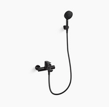 KOHLER ALEO S EXPOSED BATH & SHOWER FAUCET 25107T-4-BL MATTE BLACK KOHLER ALEO S EXPOSED BATH & SHOWER FAUCET 25107T-4-BL MATTE BLACK