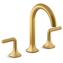 KOHLER OCCASION WIDESPREAD LAVATORY C SPOUT W /LEVER HANDLES EX27100T-4-2MB BRUSHED MODERNE BRASS KOHLER OCCASION WIDESPREAD LAVATORY C SPOUT W /LEVER HANDLES EX27100T-4-2MB BRUSHED MODERNE BRASS