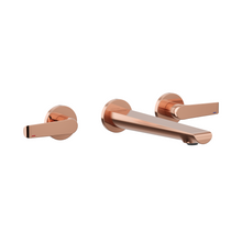 KOHLER AVID WALL-MOUNT LAVATORY FAUCET (2 HANDLES) 97359T-B4-RGD ROSE GOLD
