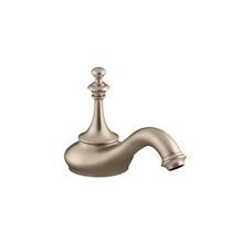 KOHLER ARTIFACTS 8" WIDESPREAD LAVATORY SPOUT - TEA (HANDLES TO ORDER SEPARATELY) 72758T-BV BRUSHED BRONZE