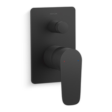 KOHLER 40MM RECESSED BATH SHOWER TRIM - SQUARE 26478T-4-BL MATTE BLACK KOHLER 40MM RECESSED BATH SHOWER TRIM - SQUARE 26478T-4-BL MATTE BLACK