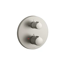 KOHLER MODULO RECESSED THERMOSTATIC B/S TRIM & VALVE-ORGANIC 99727T-9-BN BRUSHED NICKEL