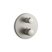 KOHLER MODULO RECESSED THERMOSTATIC B/S TRIM & VALVE-ORGANIC 99727T-9-BN BRUSHED NICKEL