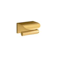 KOHLER AVID TOILET TISSUE HOLDER WITH COVER 97503T-2MB BRUSHED MODERNE BRASS