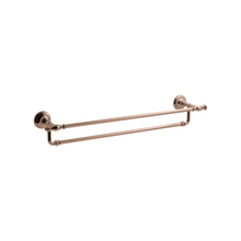 KOHLER ARTIFACTS 24" DOUBLE TOWEL BAR 72570T-RGD ROSE GOLD