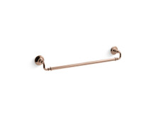 KOHLER ARTIFACTS 24" TOWEL BAR 72568T-RGD ROSE GOLD KOHLER ARTIFACTS 24" TOWEL BAR 72568T-RGD ROSE GOLD