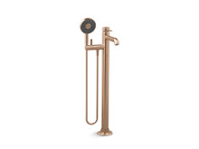 KOHLER OCCASION FREESTANDING BATH FILLER  EX27025T-4-BRD VIBRANT BRUSHED ROSE GOLD