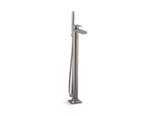 KOHLER PARALLEL FREESTANDING BATH FILLER 23492T-4-BRT VIBRANT BRUSHED TITANIUM