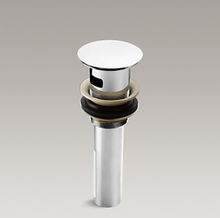 KOHLER CLICK DRAIN W/ STOPPER UNDER ESINGLE CONTROLUTCHEON (PROJECT PACK) 7120T-CP POLISHED CHROME KOHLER CLICK DRAIN W/ STOPPER UNDER ESINGLE CONTROLUTCHEON (PROJECT PACK) 7120T-CP POLISHED CHROME