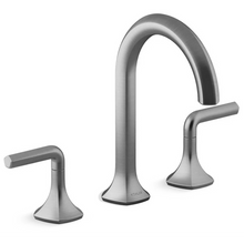 KOHLER OCCASION WS LAV C SPOUT W /LEVER HNDLS EX27100T-4-BRT VIBRANT BRUSHED TITANIUM KOHLER OCCASION WS LAV C SPOUT W /LEVER HNDLS EX27100T-4-BRT VIBRANT BRUSHED TITANIUM