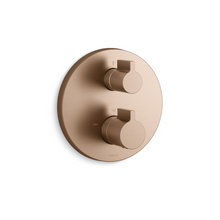 KOHLER MODULO RECESSED THERMOSTATIC B/S TRIM & VALVE-LEVER 78024T-4-BRD VIBRANT BRUSHED ROSE GOLD