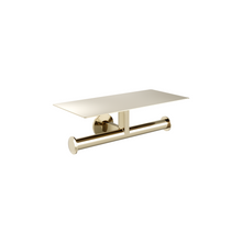 KOHLER COMPONENTS COVERED DOUBLE TP HOLDER 78384T-AF VIBRANT FRENCH GOLD