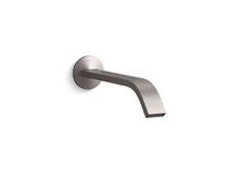 KOHLER COMPONENTS WALL MOUNTED LAV SPOUT-RIBBON 23888T-BRT BRUSHED TITANIUM KOHLER COMPONENTS WALL MOUNTED LAV SPOUT-RIBBON 23888T-BRT BRUSHED TITANIUM