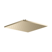 CONTEMPORARY RAINHEAD 10" WITH WATER MIND  SQUARE 33414T-AF FRENCH GOLD