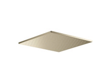 CONTEMPORARY RAINHEAD 12" WITH WATER MIND  SQUARE 33411T-AF FRENCH GOLD