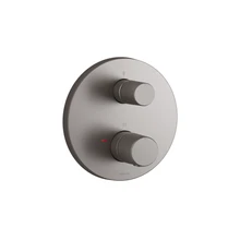 KOHLER MODULO RECESSED THERMOSTATIC B/S TRIM & VALVE-OYL 78024T-8-BRT BRUSHED TITANIUM