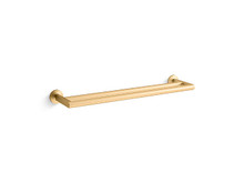 COMPONENTS 24 DOUBLE TOWEL BAR 78375T-2MB BRUSHED MODERNE BRASS COMPONENTS 24 DOUBLE TOWEL BAR 78375T-2MB BRUSHED MODERNE BRASS
