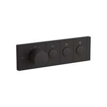 ANTHEM THREE-OUTLET RECESSED MECHANICAL THERMOSTATIC CONTROL EX26347T-9-BL MATTE BLACK
